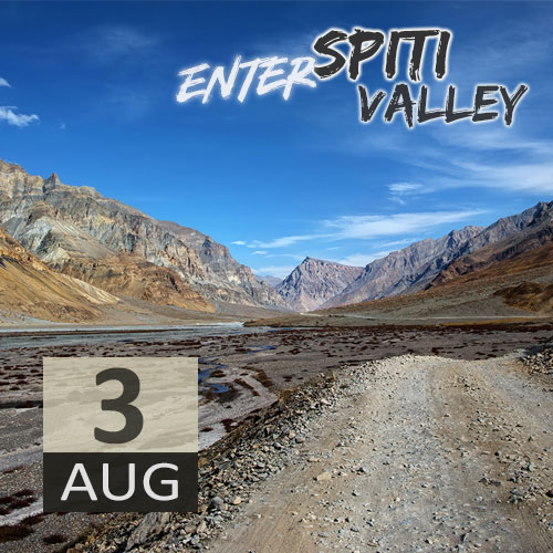 Enter Spiti Valley